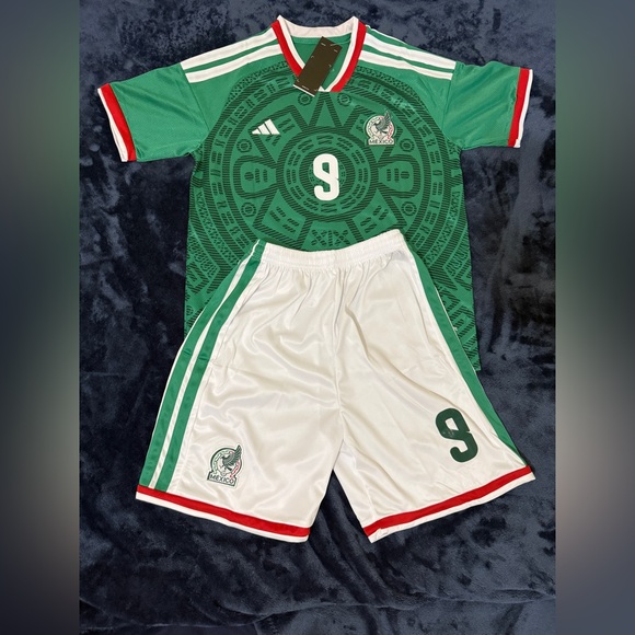 Other - Mexico 25/26 jersey kids set Raul #9 size (20-28)